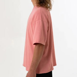 Camisetas Extra Grandes para Hombre, 100% Algodón Orgánico, Algodón Liso, Manga Corta, Hombros Caídos, Estilo Vintage, Secado Rápido, Logotipo Personalizado - Product Image 2