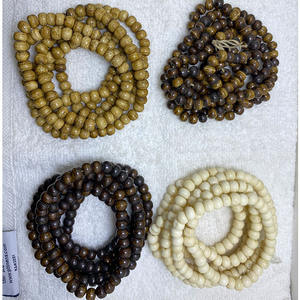 Cuentas de hueso y coral de concha azul natural en varios tamaños para diseño de joyas y uso en tiendas de cuentas - Product Image 4