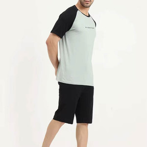 Custom OEM Service Summer Wear T-Shirt and <b>Shorts</b> <b>Set</b> For Men Cotton / Polyester Made Best Quality Men T-Shirt and <b>Shorts</b> <b>Set</b> - Product Image 5
