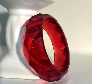 Big Trendy <b>Acrylic</b> Chunky Statement Bangle Eco-Friendly Customizable Wedding Fashion African <b>Jewelry</b> - Product Image 6