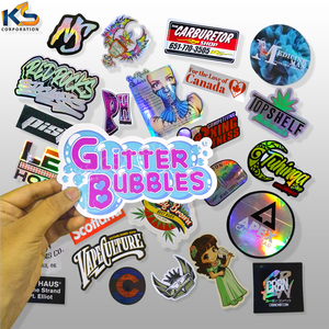 Autocollants en vinyle PVC écologiques imperméables découpés sur mesure, autocollants de logo, transfert, autocollant de pare-chocs, impression personnalisée CMJN - Product Image 6