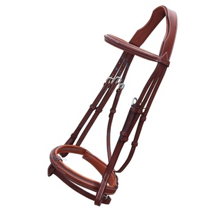 Equipo de cuero personalizado, brida de caballo de cuero genuino de alta calidad - Product Image 4