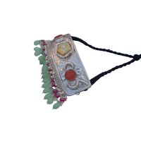 Offre Spéciale bijoux de mode meilleure qualité en laiton matériel argent se ressemblent blanc polonais collier ras du cou pour femmes et filles