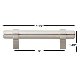 High Quality Steel Drawer Cabinet <b>Pull</b> <b>Handle</b> for Home Kitchen Office Furniture Hardware <b>Door</b> Drawer Wardrobe Cabinet <b>Handle</b> - Product Image 4