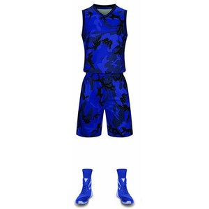 Uniformes de basket-ball OEM personnalisés pour hommes 100% polyester respirant impression par sublimation de nom nouveauté nom d'équipe personnalisé basket-ball - Product Image 1