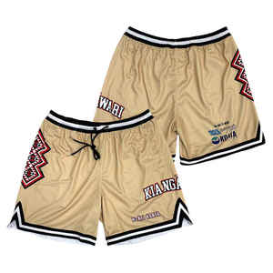 Short de sport de basket-ball universitaire 100% polyester avec poches Design personnalisé pour gymnase décontracté - Product Image 6