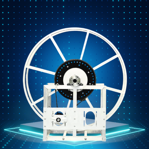 500W 12V Working Voltage Natural Aluminum 2" Aviation Single Wrap Hose Reel <b>Petrol</b> <b>Service</b> <b>Equipment</b> With 1 Year Warranty - Product Image 1