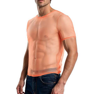 Camisetas de malla informales con tacto ligero para ropa deportiva y camisetas de malla para actividades deportivas - Product Image 1