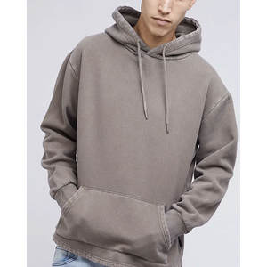 Pull doux à manches longues noir sweats à capuche pour hommes avec poche avant demande du client sweats à capuche de qualité - Product Image 6