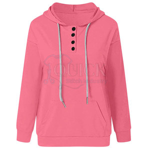 Regular ligero 100% algodón tejido sólido mujeres con capucha hasta la rodilla sudaderas con capucha conjunto corto cómodo transpirable ropa Casual - Product Image 3