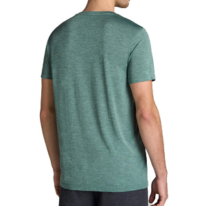 T-shirt Homme Personnalisé OEM, Manches Courtes Tendance, Grande Taille, Tricoté, Couleur Unie, Sérigraphié, Respirant, 100% Coton - Product Image 3