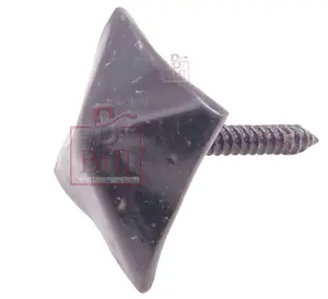 Metal Sheet Iron Nails (80x28x28mm) Home Decoration Pin Engraving Printing Techniques Style Antique Carvings - Product Image 1