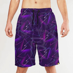 Nouveauté Short en coton pour hommes, impression par sublimation personnalisée, prix de gros, short noir décontracté, prix bon marché à vendre - Product Image 3