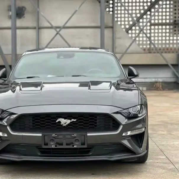 2022 Used Ford Mustang with Leather Seats AWD Drive Cruise Control Dark Interior Color