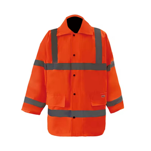 2026 Customized High Quality <b>Canvas</b> Stand Collar Waterproof Breathable Winter Safety <b>Jacket</b> for <b>Men</b> - Product Image 1