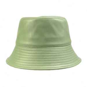 Chapeau Bob en Cuir Effet Serpent Réversible Personnalisé de Haute Qualité et Respirant pour la Vente en Gros - Product Image 2
