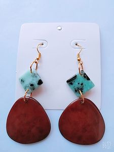 Pendientes de racimo de piedras preciosas arcoíris de la mejor calidad, accesorio vibrante para festivales, celebraciones, cantidad a granel, bordado, costura - Product Image 6