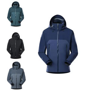 Venta caliente chaqueta de invierno para hombre logotipo bordado personalizado algodón grueso Puffer con cuello alto y cremallera recortada chaqueta - Product Image 6