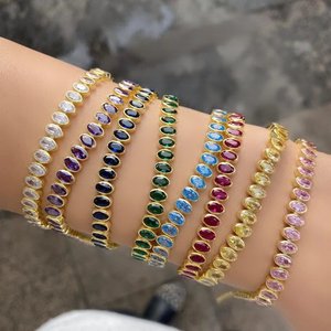 Bracciale in pietra colorata-pezzo-