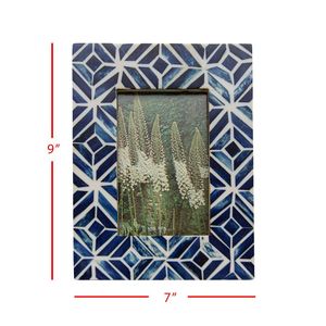 Marcos de fotos con incrustaciones de hueso artístico de lujo para el hogar, decoración del hogar a la moda, fabricante indio, Material de cristal acrílico a granel - Product Image 2