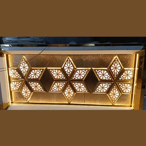 Comptoir de mariage moderne en acier inoxydable pour l'extérieur, l'hôtel, la maison, le bar et le parc Design métallique durable - Product Image 4