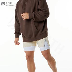 Pantalones Cortos Deportivos para Hombre de Alta Calidad, Suaves, Transpirables, Holgados, Casuales, Lisos, de Secado Rápido, de Algodón para Verano - Product Image 2