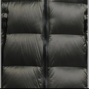 Chaqueta de Invierno Ligera de Venta Caliente de Fábrica, Rellena de Algodón, Cuello Alto, Logotipo Frontal Personalizado, Envío DDP - Product Image 3