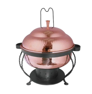 Plat de chauffe-plats moderne en métal fini or très durable pour hôtel et restaurant cuisine restauration et service de qualité standard - Product Image 5