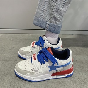 <span class=keywords><strong>Sneakers</strong></span> Retrò da Donna <span class=keywords><strong>con</strong></span> Suola Spessa e Decorazione a <span class=keywords><strong>Stella</strong></span>, Calzature Sportive Quotidiane Alla Moda per Studentesse, Disponibili all'Estero - Product Image 2
