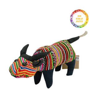 Offres spéciales unisexe jouets et loisirs fait à la main brocart Mong Sapa ethnique singe-jouets en peluche - Product Image 1