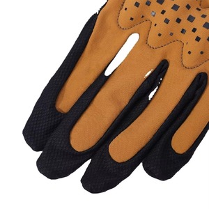 Gants de vélo à doigts complets en néoprène, cuir, polyester, écologiques, respirants, gel anti-choc, unisexe, couleur et logo personnalisables - Product Image 4