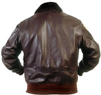Echte Leder-Fliegerjacke für Herren mit Schafsfellkragen, Vintage, Umweltfreundlich, Lässig, OEM-inspiriert, G1 Fliegerjacke, Schnellverschluss