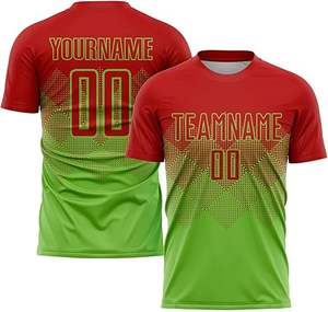 Uniforme de fútbol de poliéster 100% de último diseño, uniforme profesional para niños de nuevo estilo, Color sólido de calidad Premium a la venta - Product Image 4