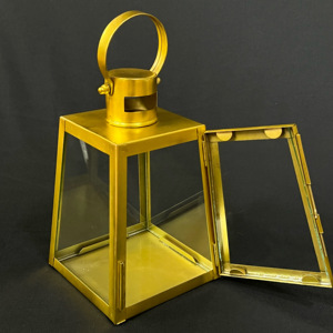 โคมไฟโลหะทำด้วยมือปรับแต่งได้โต๊ะแขวนทนทานเชิงเทียนสำหรับตกแต่งบ้านคริสต์มาส - Product Image 2