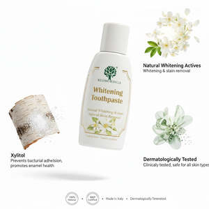 Dentifrice blanchissant certifié GMP 100ml Formule naturelle pour l'élimination des taches Usage quotidien OEM Marque privée Italie RedMoringa Voyage - Product Image 3