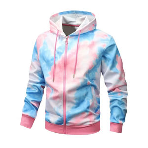 เสื้อฮู้ดดี้คุณภาพสูงแบบย้อมสีตามสั่ง พร้อมไซส์ใหญ่พิเศษตั้งแต่ XS ถึง 6XL ผ้ากันหด ใส่ได้ในฤดูหนาว มีฮู้ด คอปกแบบพื้นฐาน ผลิตจากผ้าฝ้ายผสม - Product Image 1