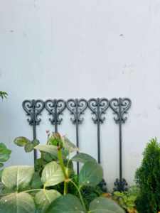 Cast Iron Modern Window Grill Balcony Home Security Fence Gate Decor Highly Polished Finish Water Rust Resistant Architectural - Product Image 2