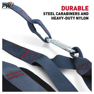 Correas de fitness para abdominales, para levantamiento de pesas, entrenamiento abdominal y dominadas - Product Image 5