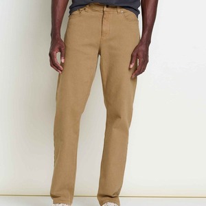 Pantalones Casuales de Algodón Orgánico para Hombre, Corte Recto, Ligeros, con Bolsillos, Lavado de Color, Tejido Ecológico y Sostenible - Product Image 1