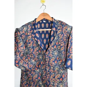 Veste matelassée réversible pour femmes et filles, style bomber, blazer, manteau formel, à capuche, en coton, taille XL, automne, printemps, hiver - Product Image 2