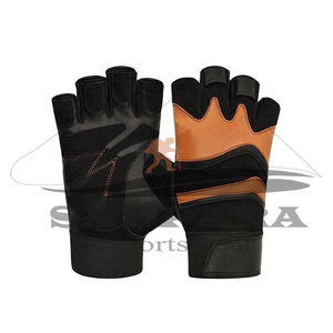 Wholesale Half Finger <b>Weight</b> <b>Lifting</b> Gloves Gym Workout Training Gloves With Wrist Support Custom Logo Cycling Fitness - Product Image 6