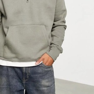 Sudadera con media cremallera de piel para mujer, jersey de Sherpa corto de lana cálida, sudaderas con capucha con diseños propios, sudaderas con capucha - Product Image 3