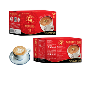 Wholesale Hucafood Premium 3-in-1 Instant <b>Coffee</b> Powder Vietnamese Style Traditional Taste Chocolate Sugar Non-Dairy <b>Creamer</b> Box - Product Image 3
