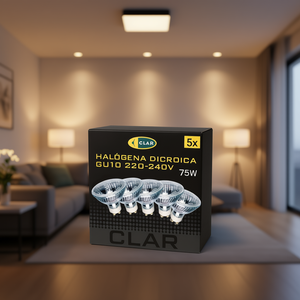 Ampoules halogènes DICROICA/CG GU10 75W 220/240V pour l'éclairage Cl - Product Image 3