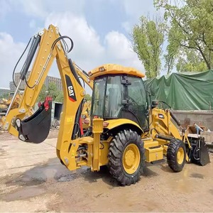Chargeuse-pelleteuse Caterpillar Cat 420F d'occasion, 4x4, 4x2, 4WD, avec godet 4-en-1, chargeuse-pelleteuse 420F - Product Image 2