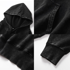 เสื้อฮู้ดผู้ชายผ้าฝ้าย100% มีฮู้ดสำหรับฤดูหนาว - Product Image 6