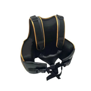 Premium Quality Genuine Leather Boxing Chest Guard New Arrival Kick Boxing Fighting Training Body <b>Protector</b> Men's Chest Guards - Product Image 4