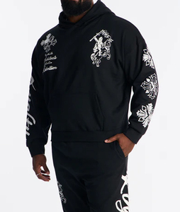 Fabricant de sweats à capuche à fermeture éclair intégrale, sweats à capuche épais surdimensionnés avec fermeture éclair, prix d'usine pour sweats à capuche, sweats à capuche personnalisés 500 g/m² - Product Image 5