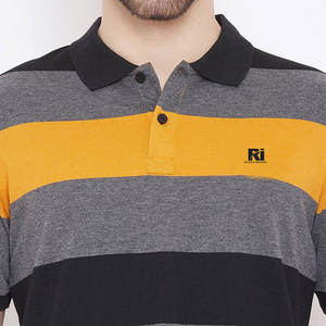 Los hombres más vendidos para Polos 100% algodón cómodo y transpirable tela de punto sólido Etiqueta Privada precio bajo - Product Image 2