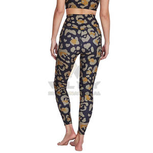 Mallas de entrenamiento para mujer de último diseño mallas ligeras de compresión de cintura alta al por mayor - Product Image 2